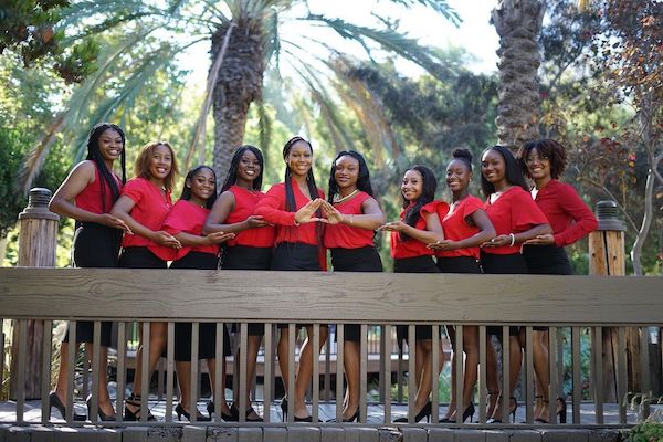 image of DST chapter students